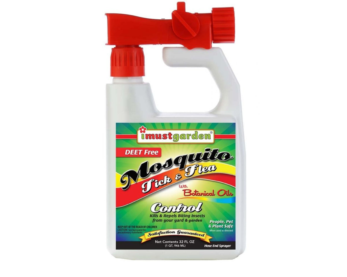 flea spray for garden I Must Garden Mosquito Tick and Flea Control 32oz Hose End Sprayer - Durham, NC
