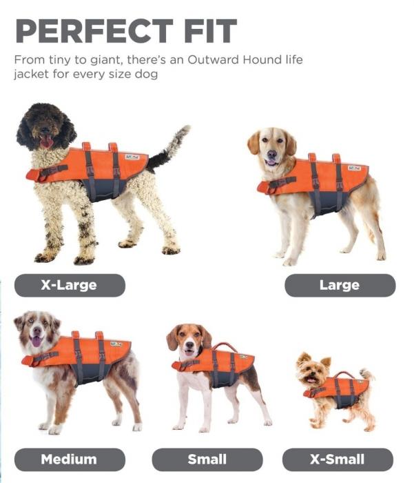Outward Hound Granby Splash Dog Neoprene Life Vest