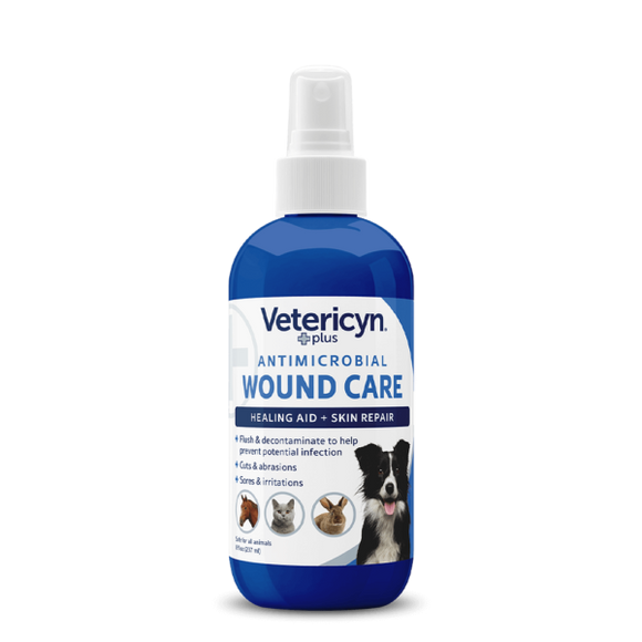 Vetericyn Plus® Antimicrobial All Animal Wound and Skin Care 3 oz (3 oz)