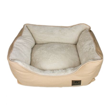 Tall Tails  Dream Chaser Khaki Bolster Bed