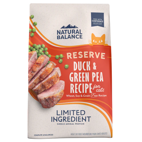 Natural Balance Limited Ingredient Reserve Grain Free Duck & Green Pea Recipe Cat Food