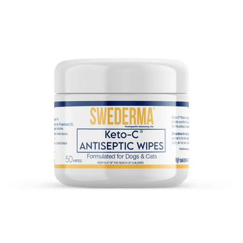 Swederma™ Keto-C™ Antiseptic Wipes (50 Count)