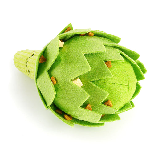 Injoya Artichoke Snuffle Toy for Dogs (Recycled PET)