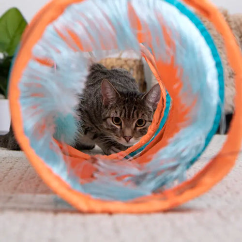 SmartyKat Instincts Teaser Tunnel™ Activity Tunnel Cat Toy