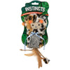 SmartyKat Instincts Looney Lion Heart™ HappyNip® Electronic Sound Cat Toy (Small / Multi-Color)