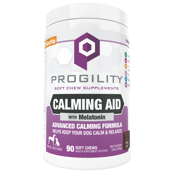 Nootie Progility Calming Aid Soft Chew Supplement For Dogs (4 Count)