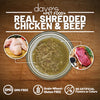 Dave's Pet Food Shredded Chicken & Beef Dinner in Gravy (2.8 oz)