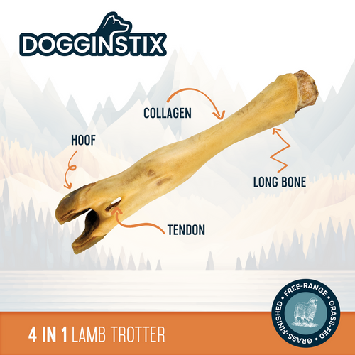 Dogginstix Lamb Feet Dog Treats