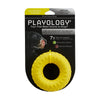 Playology Dual Layer Ring Dog Toy (Chicken Scent, Medium)