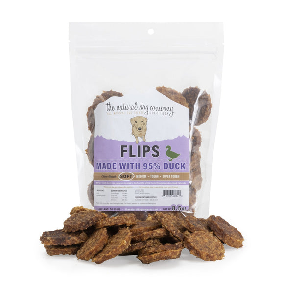 Natural Dog Duck Flips 8.5oz