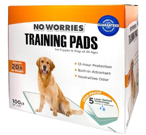 Four Paws No Worries Training Pads (100 ct (22 x 22))