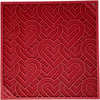 SodaPup Heart Design Love eMat Lick Mat (Large, Red)