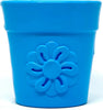 SodaPup Large Flower Pot Durable PUP-X Rubber Treat Dispenser & Enrichment Toy