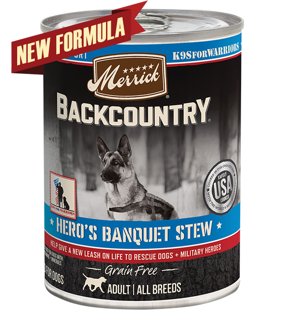 Merrick Backcountry Grain Free Hero's Banquet Stew