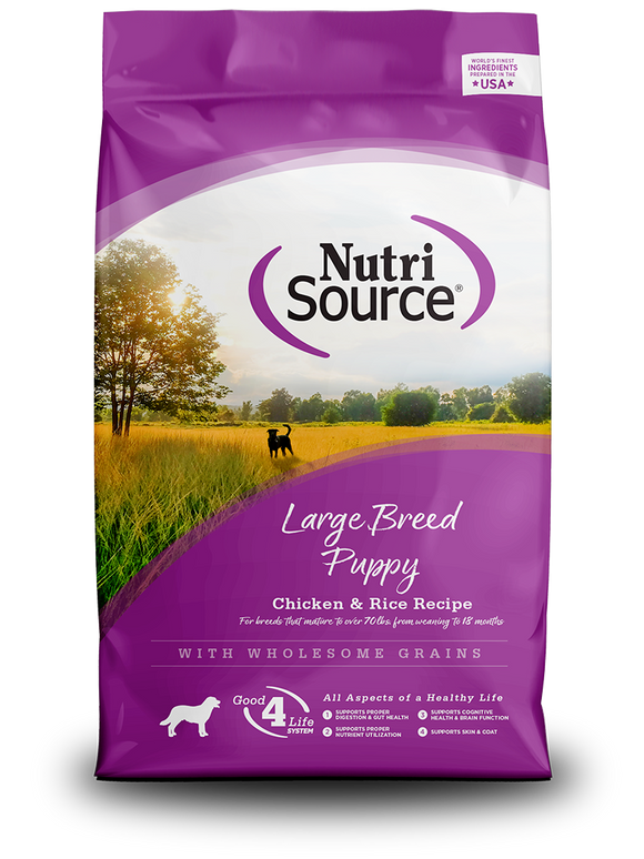 NutriSource® Large Breed Puppy Recipe Dry Dog Food