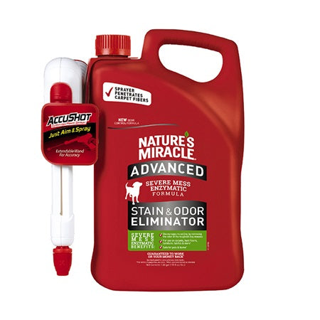 Nature’s Miracle Advanced Stain and Odor Eliminator- Dogs (170 oz)