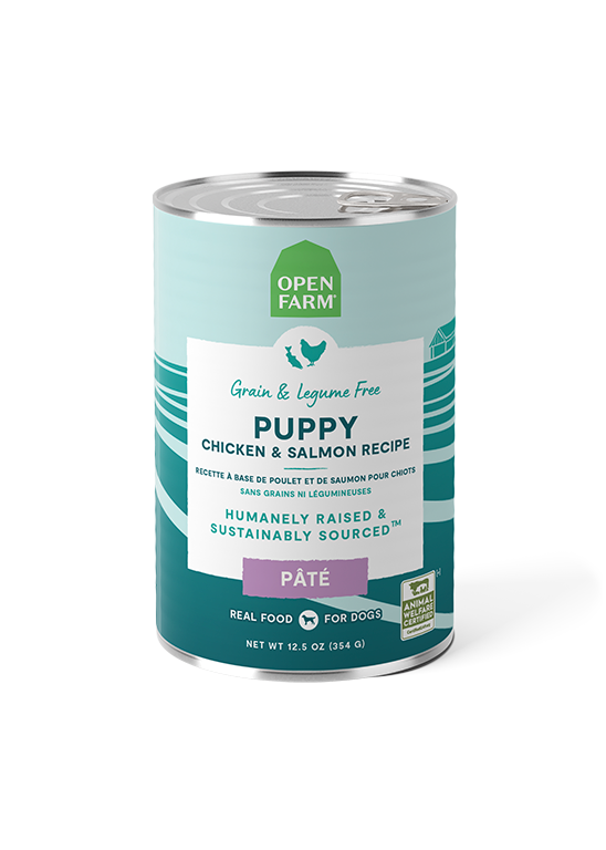 Open Farm Puppy Chicken & Salmon Pâté for Dogs