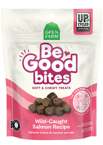 Open Farm Be Good Bites Wild-Caught Salmon Recipe Dog Treats