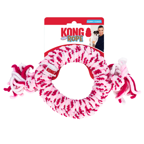 Kong Rope Puppy Ring Dog Toy (Medium)