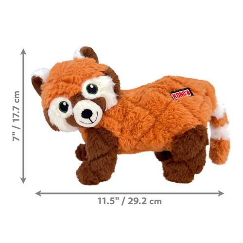 KONG Scampers Red Panda Dog Toy