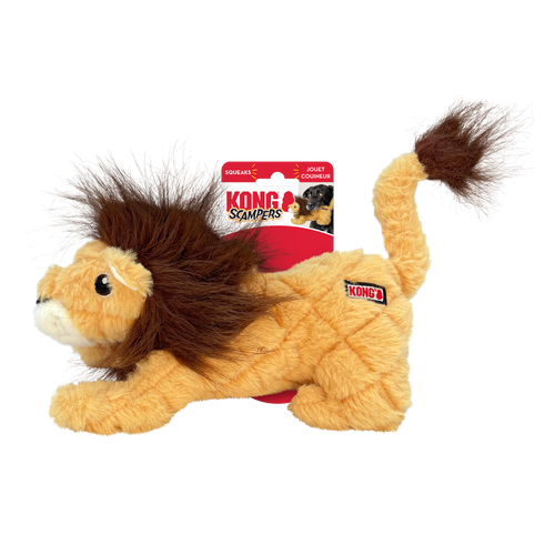 KONG Scampers Lion Dog Toy