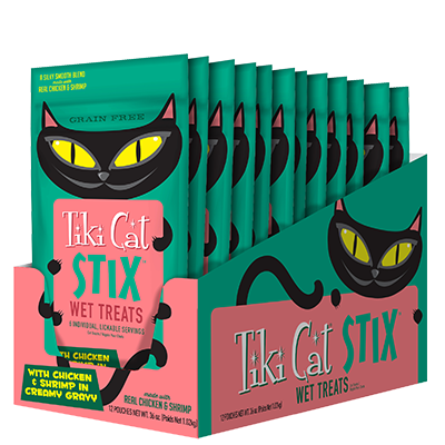 Tiki Cat® STIX™ Chicken & Shrimp Cat Treats