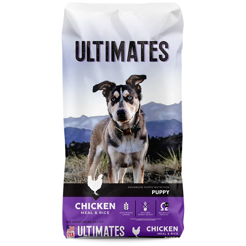 Ultimates Chicken Meal & Rice For Puppies (28 LB)