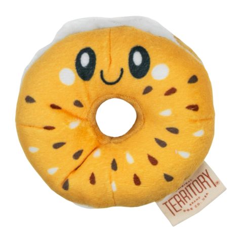 Territory Bagel Hide-And-Treat Plush Dog Toy (4