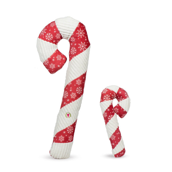 HuggleHounds Jingle all the Way Candy Cane (Large)