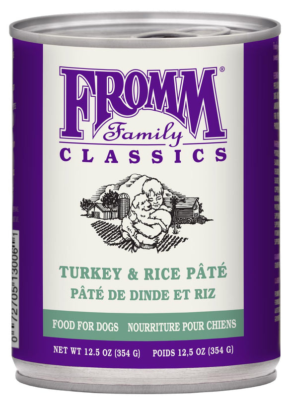 Fromm Classic Turkey & Rice Pâté Dog Food