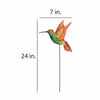 Eangee Garden Stake Rainbow Hummingbird (7 × 1 × 24)