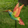 Eangee Garden Stake Rainbow Hummingbird (7 × 1 × 24)