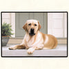 FIDDLER'S ELBOW YELLOW LAB DOORMAT