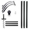 Droll Yankees® Ultimate Yard Pole System with Triple Pole Hooks
