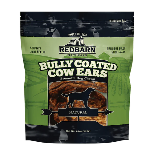 Redbarn Bully Coated Cow Ears