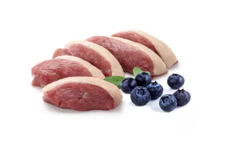 Plato Keep’Em Busy Duck & Blueberry Meat Sticks for Smaller Toys