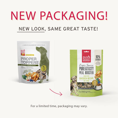 The Honest Kitchen Proper Topper Grain Free Chicken Recipe