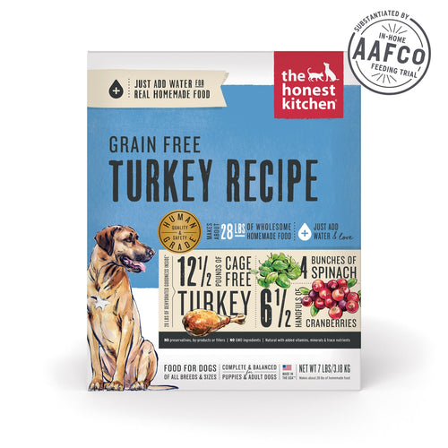 The Honest Kitchen Dehydrated Grain Free Turkey Dog Food
