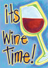 Toland Flags It's Wine Time Double Sided Flag