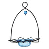Birds Choice Bluebird Feeder Flower Shape for Mealworms and Dried Fruit