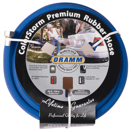 Dramm 17035 Colorstorm Premium Rubber Garden Hose