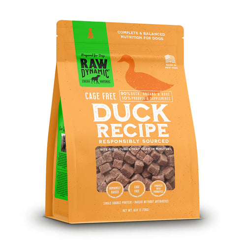 Raw Dynamic Frozen Raw Duck Formula For Dogs