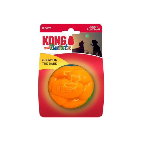 KONG Twistz High-Viz Ball Dog Toy