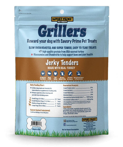 Savory Prime Grillers Turkey Tenders Dog Treat