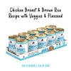 Weruva Awesome Shiny Chicken Breast & Brown Rice Recipe with Veggies & Flaxseed In Broth Dog Food
