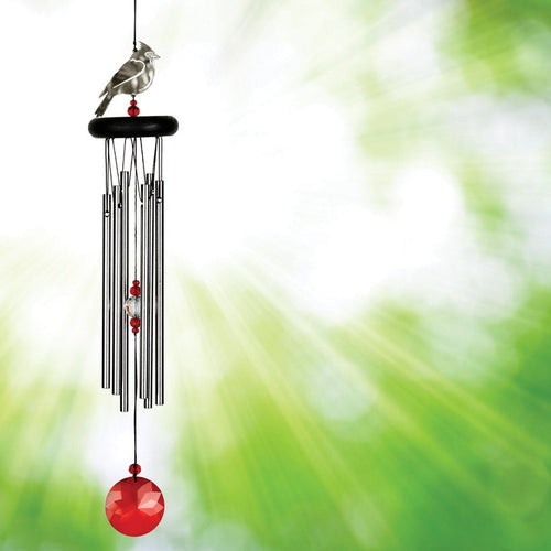 Woodstock Chimes Crystal Cardinal Chime