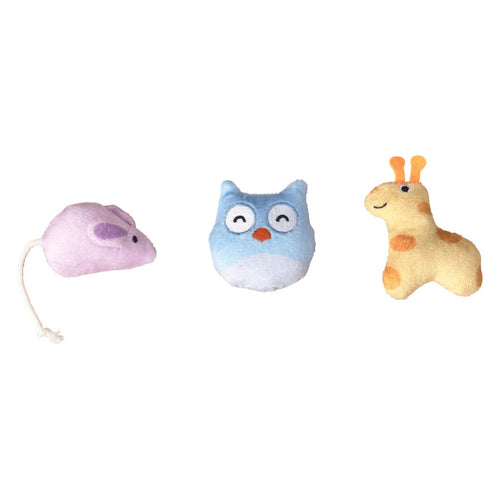 Ethical Pet SPOT Cuddly & Colorful Cat Toys