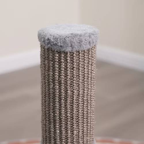 PetPals® Urbane Grey Multi-Activity Scratching Post