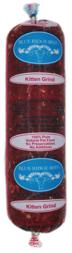 Blue Ridge Beef Kitten Grind Natural Raw Cat Food