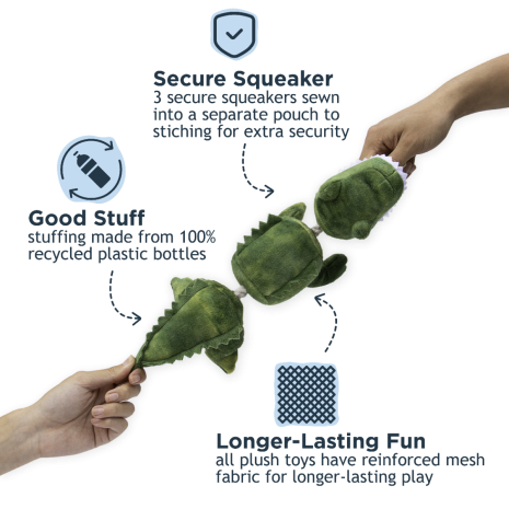 Tall Tails  Jointed Shake Play Dog Toy